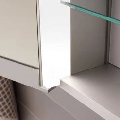 Keuco Royal Match 650mm LED Illuminated Mirror Cabinet -Victorian Plumbing Shop 12801171331 D5 460 7