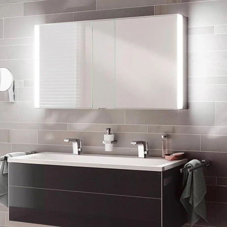 12804171331_P-1.jpg Keuco Royal Match 1200mm LED Illuminated Mirror Cabinet -Victorian Plumbing Shop 12804171331 P 1