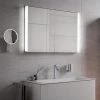 Keuco Royal Match 800mm Semi-Recessed LED Illuminated Mirror Cabinet -Victorian Plumbing Shop 12812171331 P