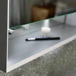 Keuco Royal Lumos 800mm Semi-Recessed LED Illuminated Mirror Cabinet -Victorian Plumbing Shop 14301171131 D2 460 2