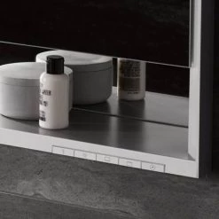 Keuco Royal Lumos 800mm LED Illuminated Mirror Cabinet 3 Keuco Royal Lumos 800mm LED Illuminated Mirror Cabinet -Victorian Plumbing Shop 14301171131 D3 460 6