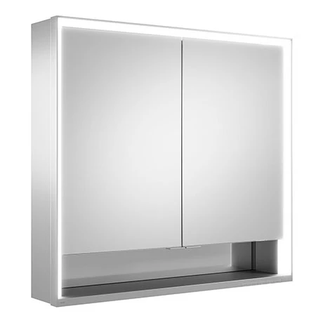14302171331_P.jpg Keuco Royal Lumos 800mm LED Illuminated Mirror Cabinet -Victorian Plumbing Shop 14302171331 P