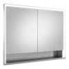 Keuco Royal Lumos 1000mm Semi-Recessed LED Illuminated Mirror Cabinet -Victorian Plumbing Shop 14314171331 P