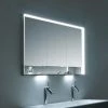 Keuco Royal Lumos 1200mm Semi-Recessed LED Illuminated Mirror Cabinet
