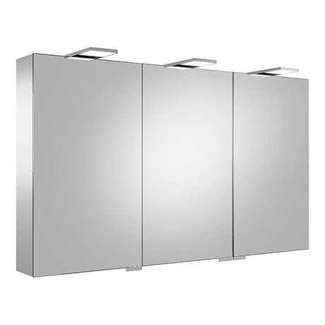 14405171331_P.jpg Keuco Royal 15 1200mm 3-Door LED Mirror Cabinet -Victorian Plumbing Shop 14405171331 P