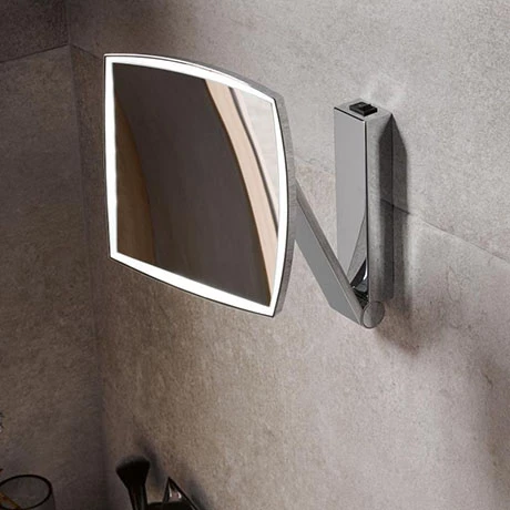 17613019004_P.jpg Keuco iLook Move Square Illuminated Cosmetic Mirror - Chrome -Victorian Plumbing Shop 17613019004 P