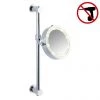Wenko Power-Loc LED Carpi 5x Magnification Wall Mounted Mirror - 20907100