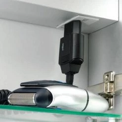 HIB Flux LED Mirror Cabinet - 44600 -Victorian Plumbing Shop 44700 D3 460 1