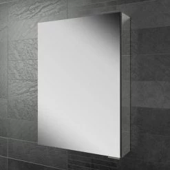 HIB Eris 50 Aluminium Mirror Cabinet - 45100