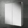 HIB Eris 60 Aluminium Mirror Cabinet - 45200 4 HIB Eris 60 Aluminium Mirror Cabinet - 45200 -Victorian Plumbing Shop 45200 P