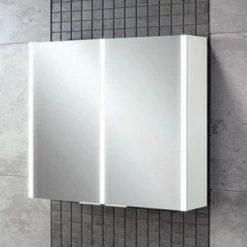 HIB Xenon 80 LED Mirror Cabinet - 46200 -Victorian Plumbing Shop 46200 D1 460