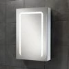 HIB Stratus 50 LED Demisting Aluminium Mirror Cabinet - 46800 5 HIB Stratus 50 LED Demisting Aluminium Mirror Cabinet - 46800 -Victorian Plumbing Shop 46800 P