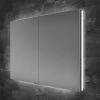 HIB Atrium 80 Semi-Recessed LED Aluminium Mirror Cabinet - 53200 2 HIB Atrium 80 Semi-Recessed LED Aluminium Mirror Cabinet - 53200 -Victorian Plumbing Shop 53200 P