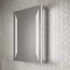 HIB Dimension 50 Bluetooth LED Illuminated Aluminium Mirror Cabinet - 54500 -Victorian Plumbing Shop 54500 P