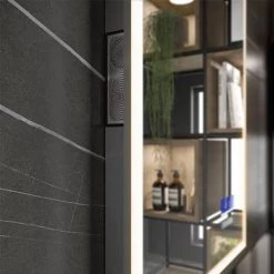 HIB Globe Plus 60 Bluetooth LED Illuminated Mirror - 78722000 2 HIB Globe Plus 60 Bluetooth LED Illuminated Mirror - 78722000 -Victorian Plumbing Shop 78721000 D2 460 1