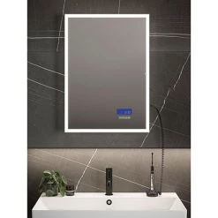 HIB Globe Plus 60 Bluetooth LED Illuminated Mirror - 78722000