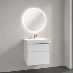 Villeroy and Boch More To See Lite Round LED Mirror -Victorian Plumbing Shop A4606800 D2 460