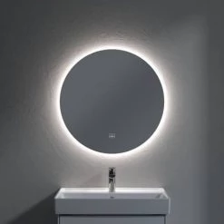 Villeroy and Boch More To See Lite Round LED Mirror -Victorian Plumbing Shop A4606800 D3 460