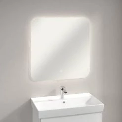 Villeroy and Boch More To See Lite Square LED Mirror -Victorian Plumbing Shop A4628000 D5 460