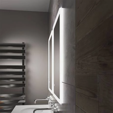 AZ9703MB_D2_460-2.jpg Arezzo 800 x 600mm Ultra Slim LED Illuminated Bathroom Mirror with Anti-Fog -Victorian Plumbing Shop AZ9703MB D2 460 2