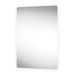 Arezzo 700 x 500mm Ultra Slim LED Illuminated Bathroom Mirror with Anti-Fog