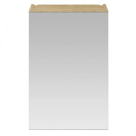 B45MNO_nd1_460.jpg Brooklyn 450mm Natural Oak Bathroom Mirror Unit -Victorian Plumbing Shop B45MNO nd1 460