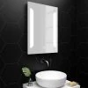 Calgary 500x700mm LED Mirror inc. Touch Sensor, Anti-Fog + Shaving Port