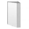 Cove Gloss Light Grey Corner Mirror Cabinet -Victorian Plumbing Shop CVG418 p