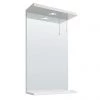 Cove White Illuminated Mirror (450mm Wide)