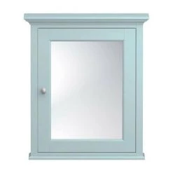 Old London Traditional Mirror Cabinet (650mm Wide - Duck Egg Blue) -Victorian Plumbing Shop DAF704 d1 460