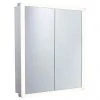 Roper Rhodes Contrast Double Door Illuminated Mirror Cabinet - CTC065 -Victorian Plumbing Shop EX65AL P