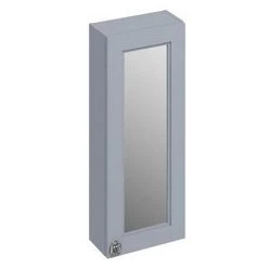 Burlington 30 Single Door Mirror Cabinet - Classic Grey