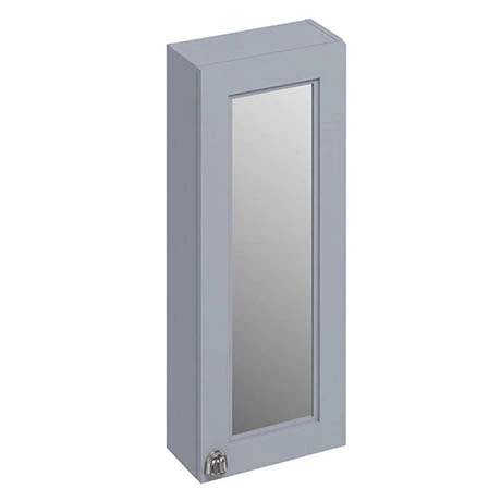 F3MG_P.jpg Burlington 30 Single Door Mirror Cabinet - Classic Grey -Victorian Plumbing Shop F3MG P