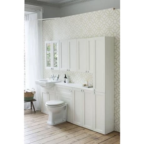 F3TO_D1_460.jpg Burlington 60 2-Door Mirror Cabinet - Matt White -Victorian Plumbing Shop F3TO D1 460