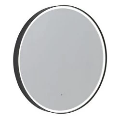 Roper Rhodes Frame 600mm LED Illuminated Round Mirror - Grey - FR60RG