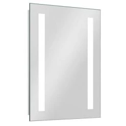 Brooklyn 500 x 700mm Battery Operated Illuminated LED Mirror -Victorian Plumbing Shop GS5X7BT d1 460 1