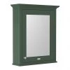 Old London 600mm Mirror Cabinet - Hunter Green - LON814 1 Old London 600mm Mirror Cabinet - Hunter Green - LON814 -Victorian Plumbing Shop LON814 P