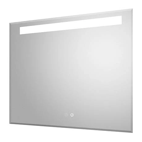 LQ087_P.jpg Hudson Reed Vizor 800mm LED Touch Sensor Mirror with Demister Pad - LQ087 -Victorian Plumbing Shop LQ087 P