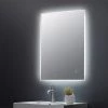 Hudson Reed Leva 500 x 700 Illuminated Mirror w. Touch Sensor - LQ602 4 Hudson Reed Leva 500 x 700 Illuminated Mirror w. Touch Sensor - LQ602 -Victorian Plumbing Shop LQ602 p