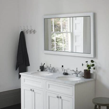 M12MG_D1_460.jpg Burlington Framed 120 Mirror with LED Illumination - Classic Grey -Victorian Plumbing Shop M12MG D1 460