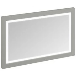 Burlington Framed 120 Mirror with LED Illumination - Dark Olive