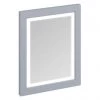 Burlington Framed 60 Mirror with LED Illumination - Classic Grey -Victorian Plumbing Shop M6MG P