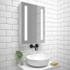 Toreno 500x700mm LED Illuminated Mirror Cabinet inc. Anti-Fog & Motion Sensor - MIR013 -Victorian Plumbing Shop MIR013 p