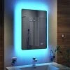 Toreno 500x700mm Ambient Colour Change LED Bluetooth Mirror incl. Touch Sensor + Anti-Fog -Victorian Plumbing Shop MIR027 prod2