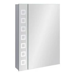 Toreno 500x700mm LED Illuminated Mirror Cabinet inc. Motion Sensor - MIR038 -Victorian Plumbing Shop MIR038 d2 460