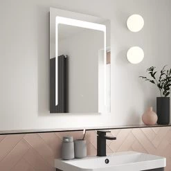 Toreno 500x700mm LED Illuminated Mirror incl. Anti-Fog & Touch Sensor