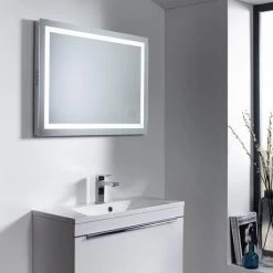 Roper Rhodes Beat Bluetooth Illuminated Mirror - MLE420 2 Roper Rhodes Beat Bluetooth Illuminated Mirror - MLE420 -Victorian Plumbing Shop MLE420 D1 460