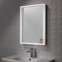 Roper Rhodes Aura Illuminated Mirror - MLE450 3 Roper Rhodes Aura Illuminated Mirror - MLE450 -Victorian Plumbing Shop MLE450 D2 460
