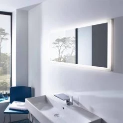 Roper Rhodes Reveal Illuminated Mirror - MLE520C 2 Roper Rhodes Reveal Illuminated Mirror - MLE520C -Victorian Plumbing Shop MLE520 D1 460