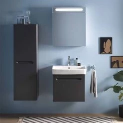 Duravit No.1 600 x 700mm Illuminated LED Mirror Cabinet 2 Duravit No.1 600 x 700mm Illuminated LED Mirror Cabinet -Victorian Plumbing Shop N17920L00000000 D2 460